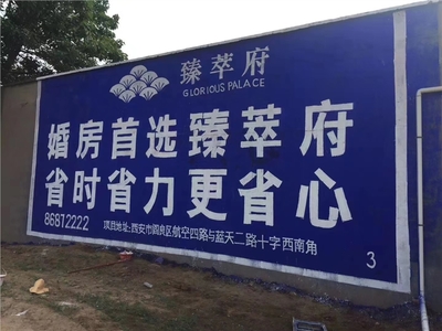 六安墻體廣告 聚焦廚衛領域，打造高效廣告發布與制作一體化服務